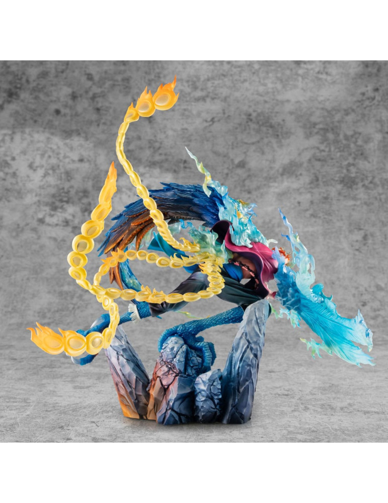 Megahouse - One Piece - Figurine P.O.P. MAS Maximum Marco the Phoenix Leader of 1st group of Whitebeard Pirates