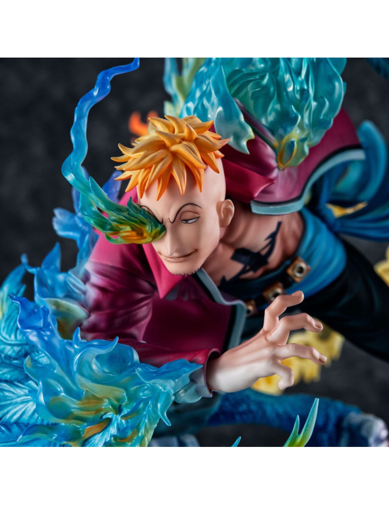 Megahouse - One Piece - Figure P.O.P. MAS Maximum Marco the Phoenix Leader of 1st group of Whitebeard Pirates