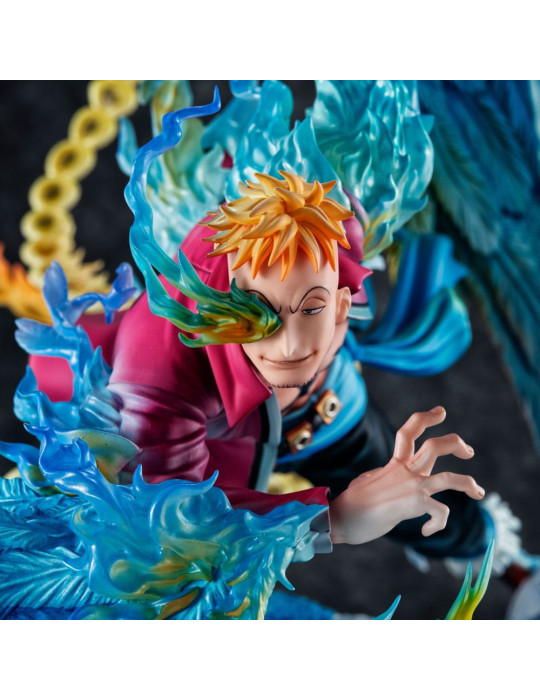 Megahouse - One Piece - Figure P.O.P. MAS Maximum Marco the Phoenix Leader of 1st group of Whitebeard Pirates