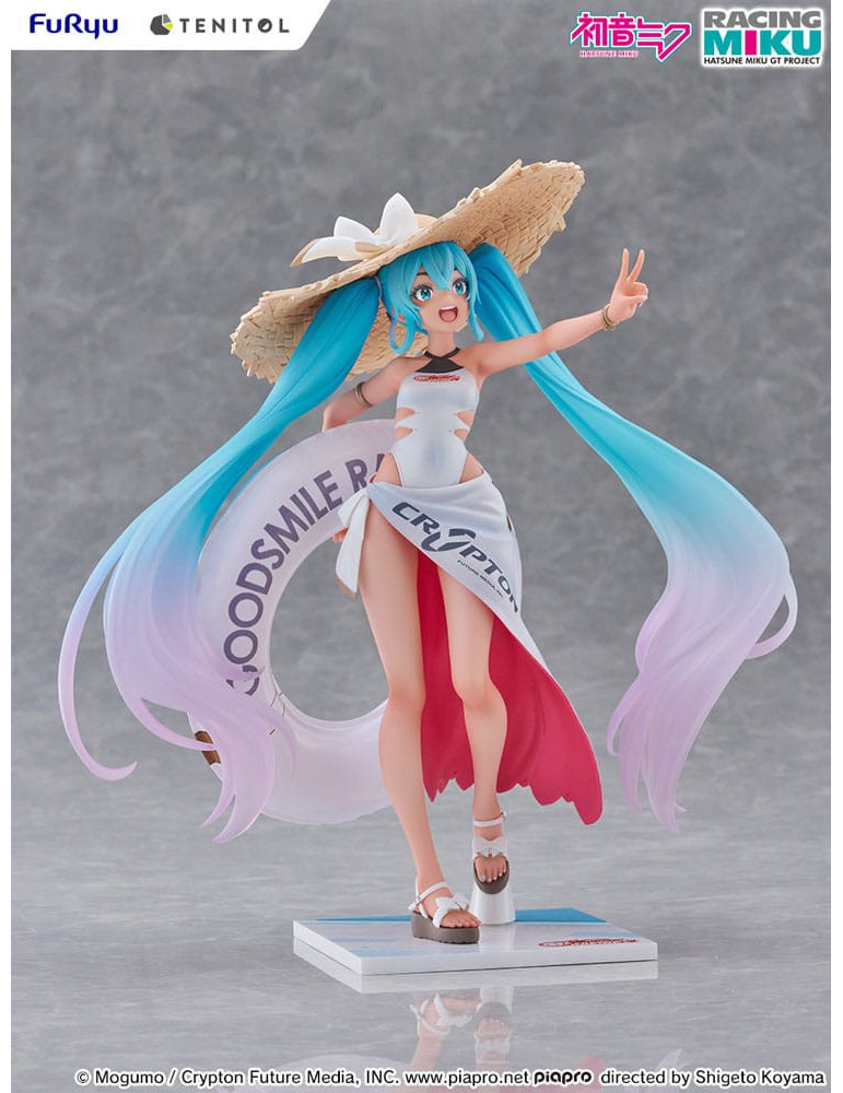 Furyu - Hatsune Miku GT Project - Figurine Tenitol Racing Miku 2024: Tropical Ver
