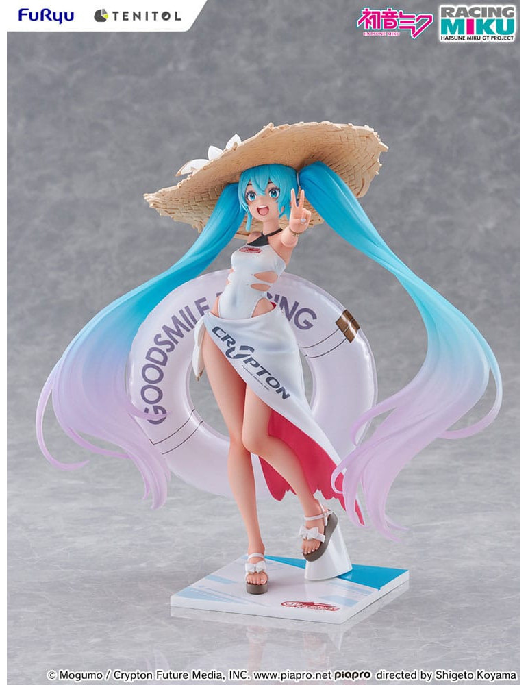 Furyu - Hatsune Miku GT Project - Figurine Tenitol Racing Miku 2024: Tropical Ver
