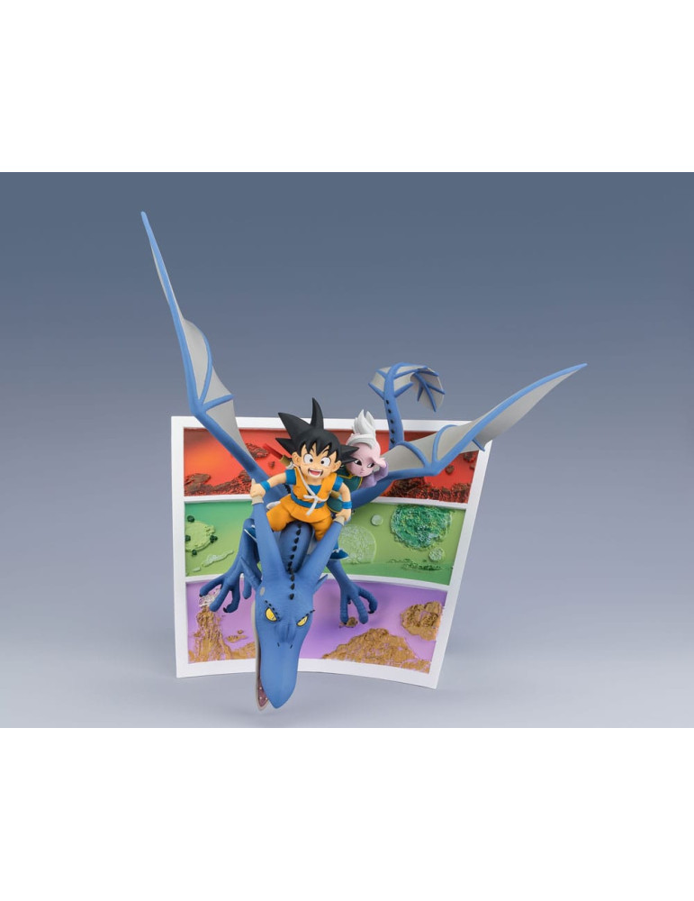 Bandai Spirits - Dragon Ball - Figurine S.H.Figuarts Son Goku & Supreme Kai (mini) Welcome to the great Adventure