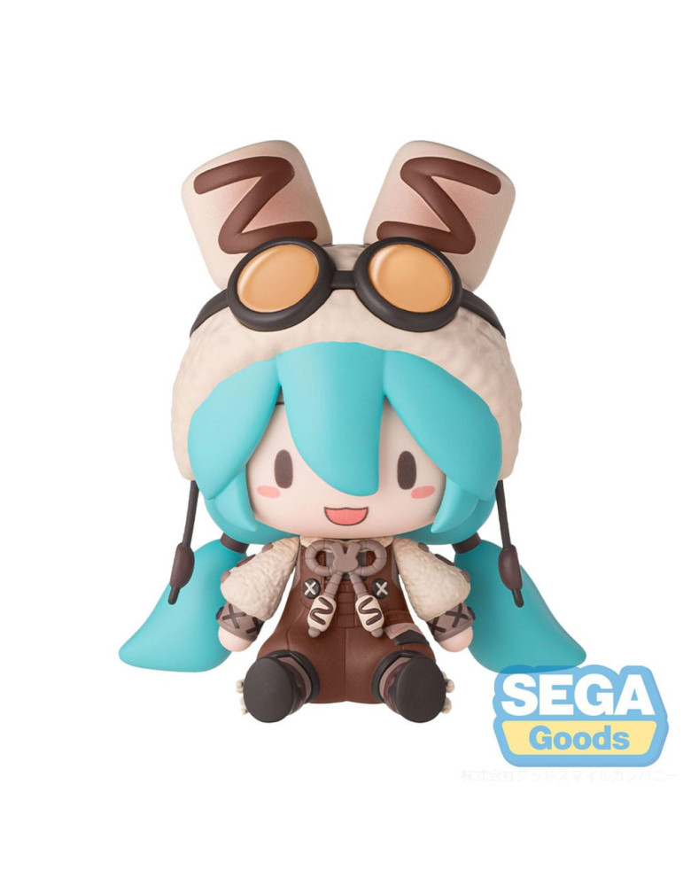 SEGA - Character Vocal Series 01 - Figurine Fuwa Petit Chibi Hatsune Miku Marshmallow Hot Cocoa