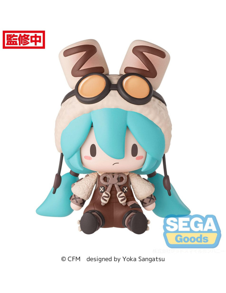 SEGA - Character Vocal Series 01 - Figurine Fuwa Petit Chibi Hatsune Miku Marshmallow Hot Cocoa