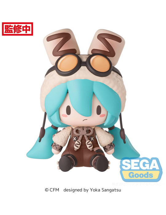 SEGA - Character Vocal Series 01 - Figure Fuwa Petit Chibi Hatsune Miku Marshmallow Hot Cocoa