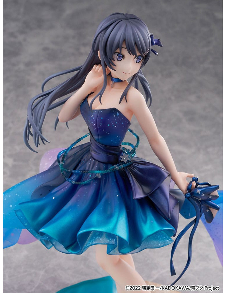 CyberZ -  Rascal Does Not Dream of Bunny Girl Senpai - Figurine Mai Sakurajima Starry night sky Ver