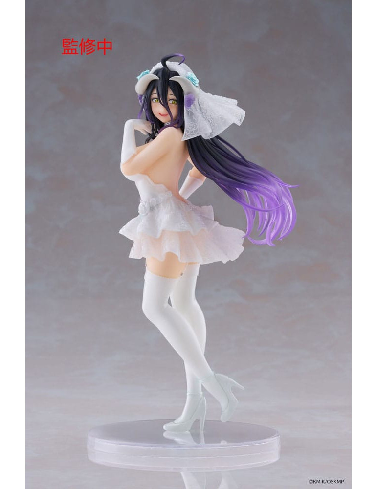 Taito - Overlord - Figurine Coreful Albedo Wedding Ver