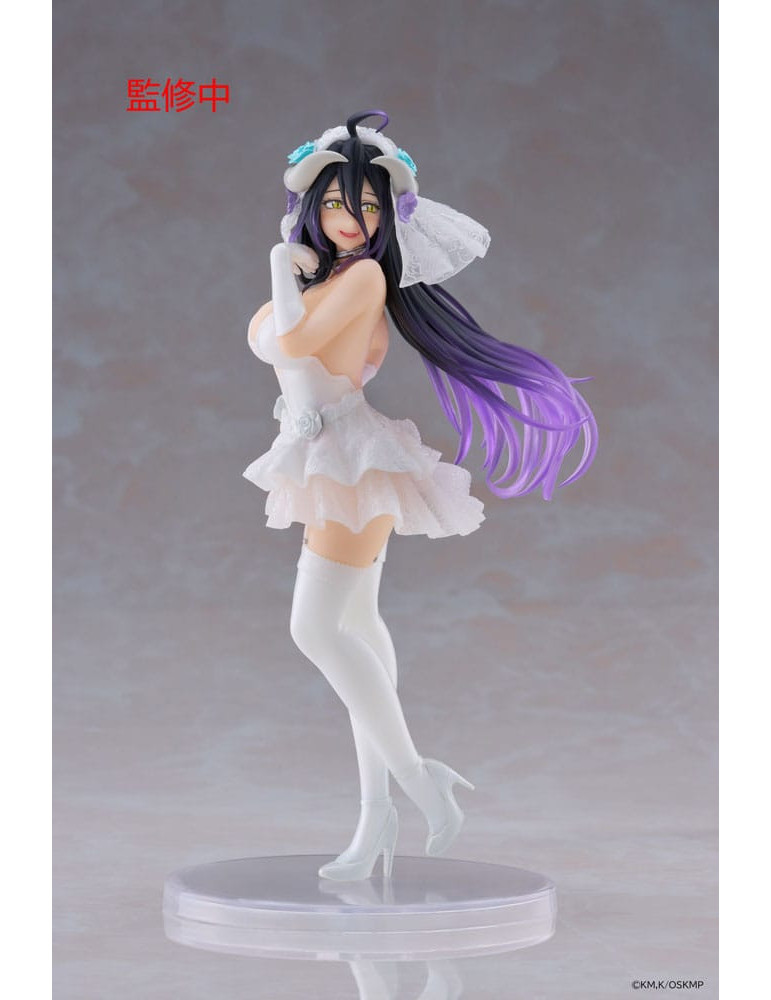 Taito - Overlord - Figurine Coreful Albedo Wedding Ver