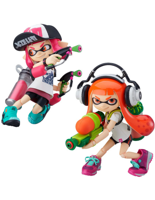 Good Smile Company - Splatoon/Splatoon - 2 figures Figma Splatoon Girl DX Edition