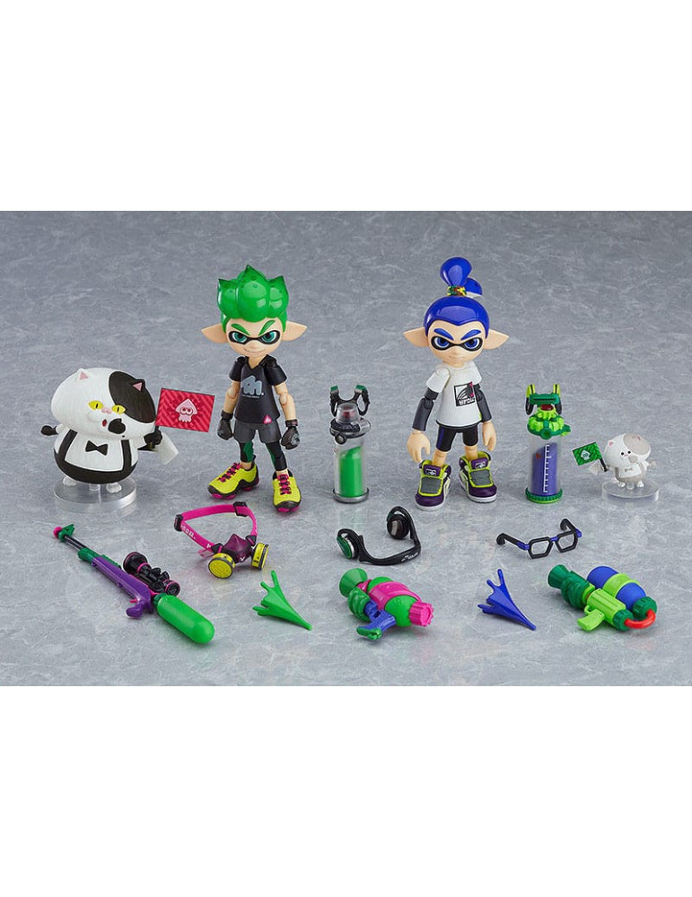 Good Smile Company - Splatoon/Splatoon - 2 figurines Figma Splatoon Boy DX Edition