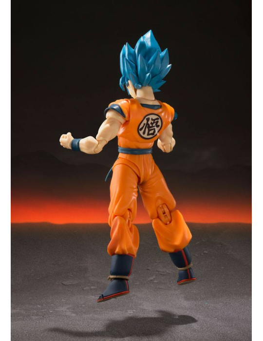 Bandai Spirits - Dragon Ball Super Broly - Figure S.H. Figuarts : Super Saiyan God Super Saiyan Goku Super
