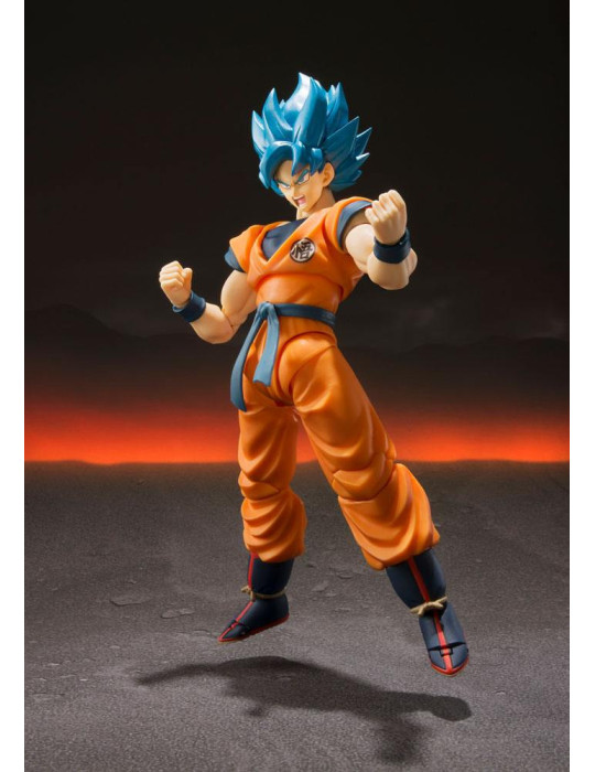 Bandai Spirits - Dragon Ball Super Broly - Figurine S.H. Figuarts : Super Saiyan God Super Saiyan Goku Super