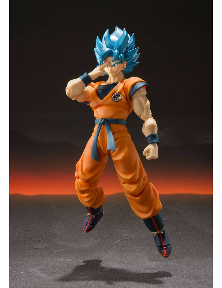 Bandai Spirits - Dragon Ball Super Broly - Figure S.H. Figuarts : Super Saiyan God Super Saiyan Goku Super