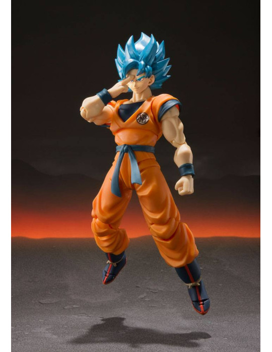 Bandai Spirits - Dragon Ball Super Broly - Figurine S.H. Figuarts : Super Saiyan God Super Saiyan Goku Super