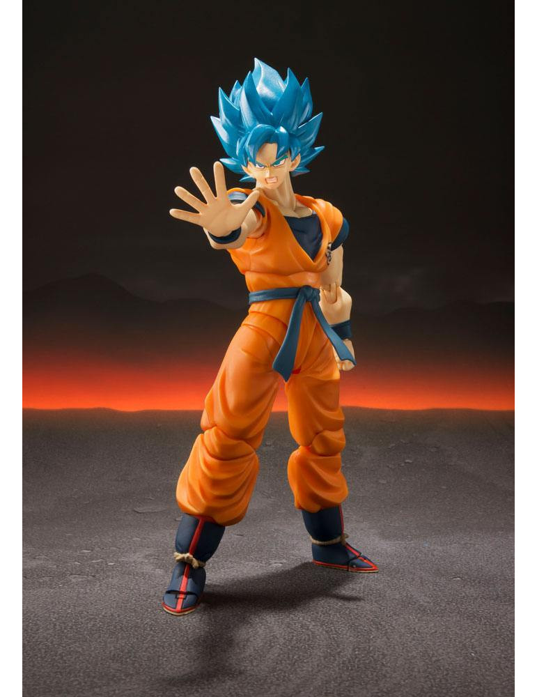 Bandai Spirits - Dragon Ball Super Broly - Figurine S.H. Figuarts : Super Saiyan God Super Saiyan Goku Super