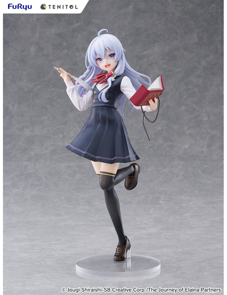 Furyu - Wandering Witch: The Journey of Elaina - Figurine Tenitol Tall Elaina School Uniform Ver.