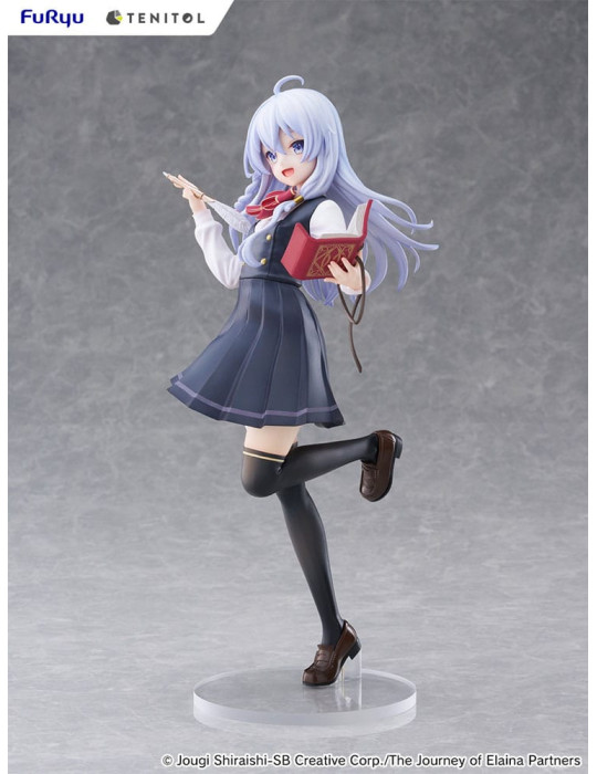 Furyu - Wandering Witch: The Journey of Elaina - Figurine Tenitol Tall Elaina School Uniform Ver.