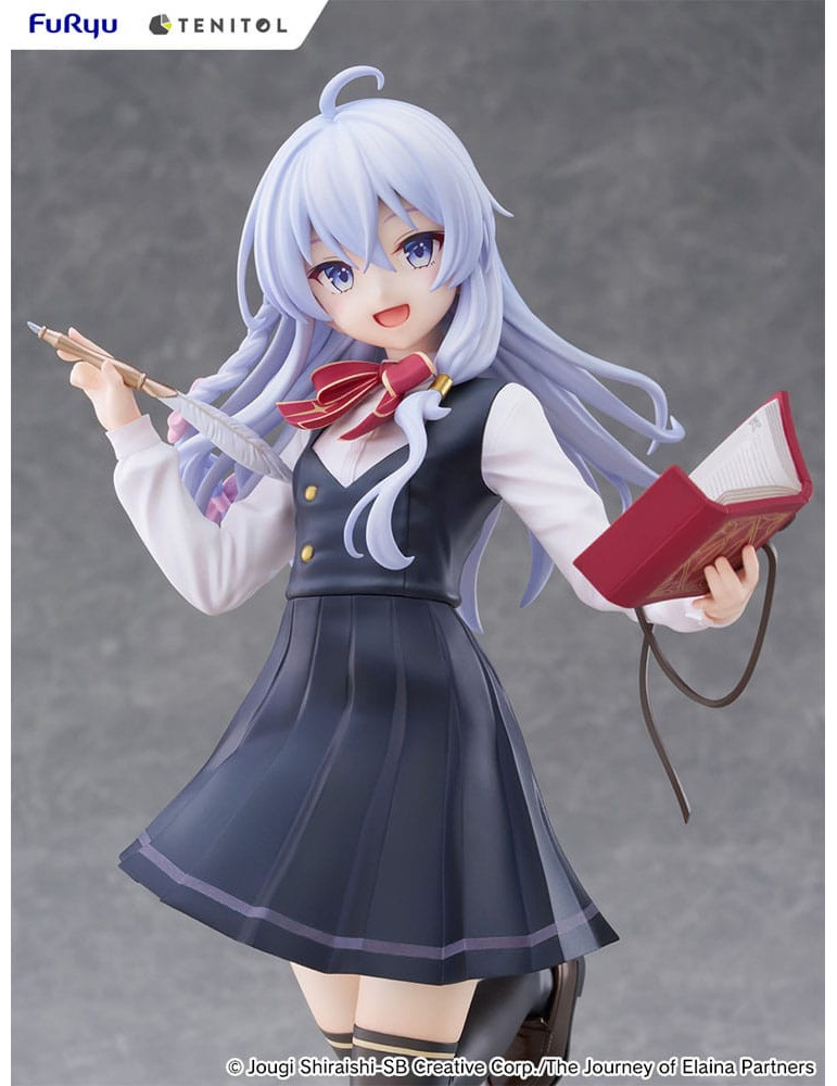 Furyu - Wandering Witch: The Journey of Elaina - Figurine Tenitol Tall Elaina School Uniform Ver.