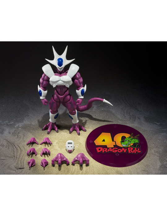Bandai Spirits - Dragon Ball - Figurine S.H. Figuarts : Cooler Final Form 40th Anniversary Reissue Edition