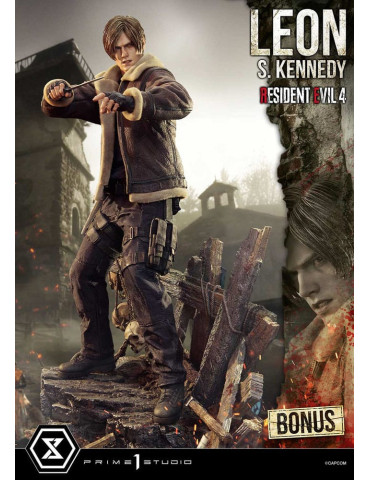 Prime 1 Studio - Resident Evil 4 - Figure Ultimate Premium Masterline Series : Leon S. Kennedy Bonus Ver
