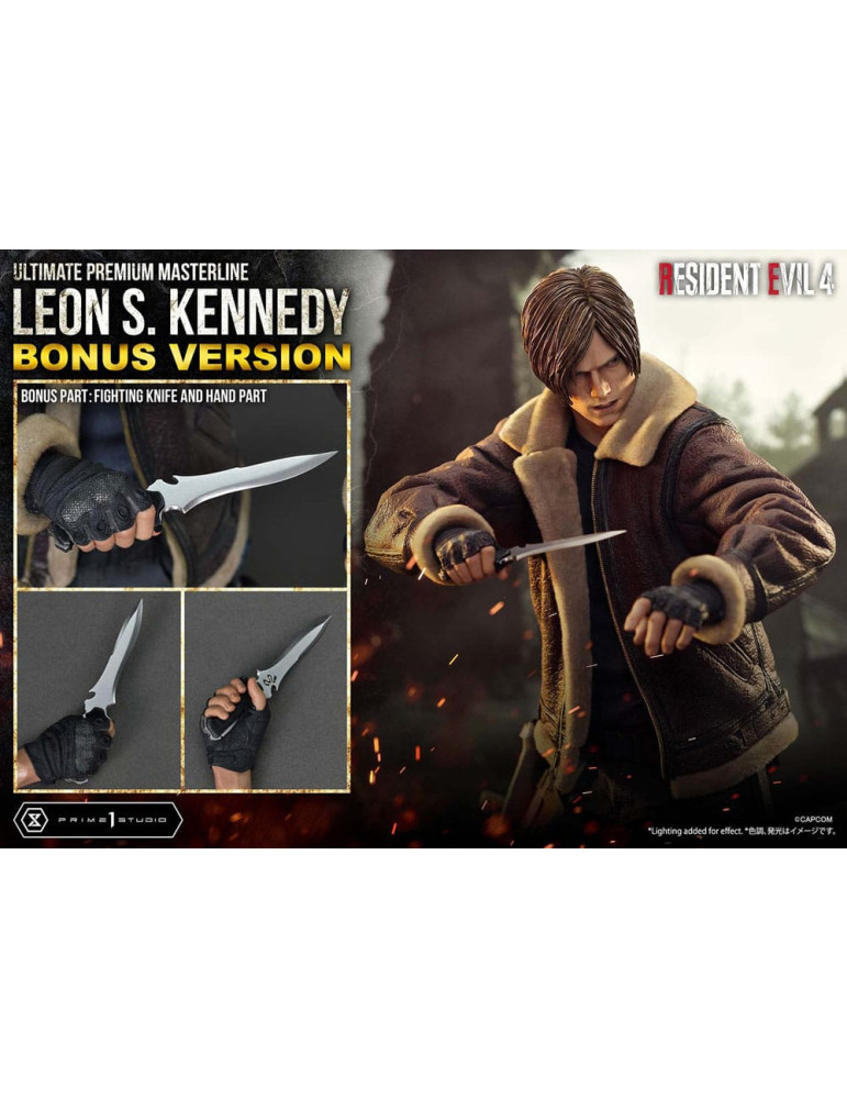 Prime 1 Studio - Resident Evil 4 - Figure Ultimate Premium Masterline Series : Leon S. Kennedy Bonus Ver