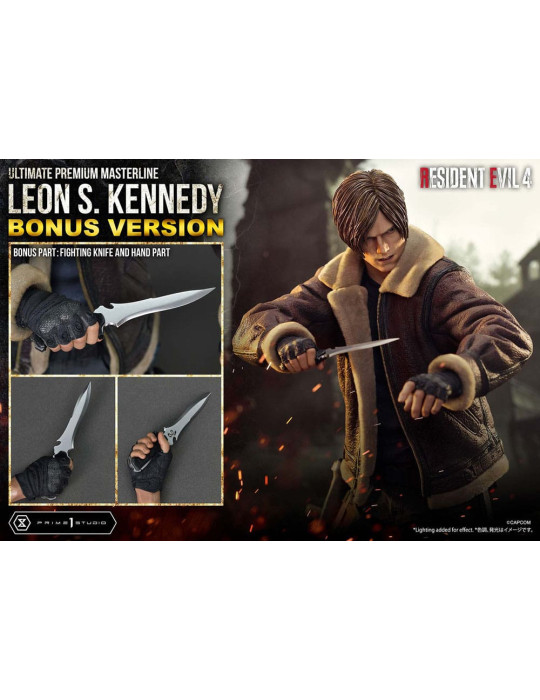 Prime 1 Studio - Resident Evil 4 - Figure Ultimate Premium Masterline Series : Leon S. Kennedy Bonus Ver
