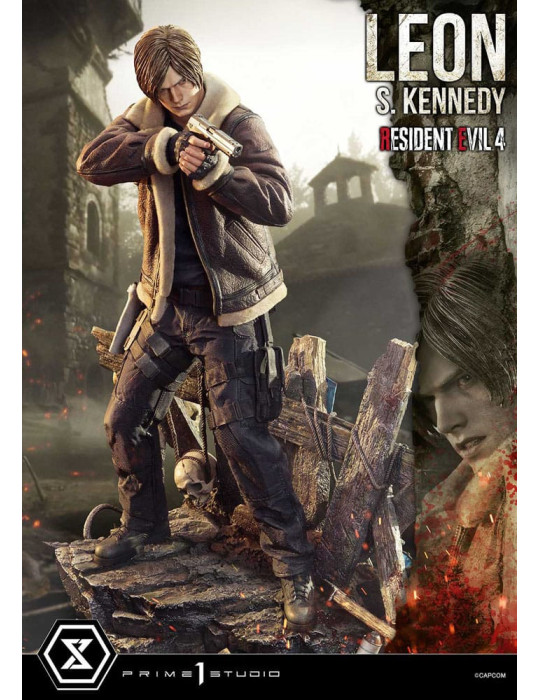 Prime 1 Studio - Resident Evil 4 - Figure Ultimate Premium Masterline Series : Leon S. Kennedy Bonus Ver