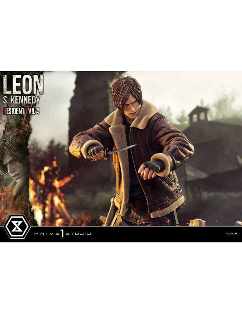 Prime 1 Studio - Resident Evil 4 - Figure Ultimate Premium Masterline Series : Leon S. Kennedy Bonus Ver