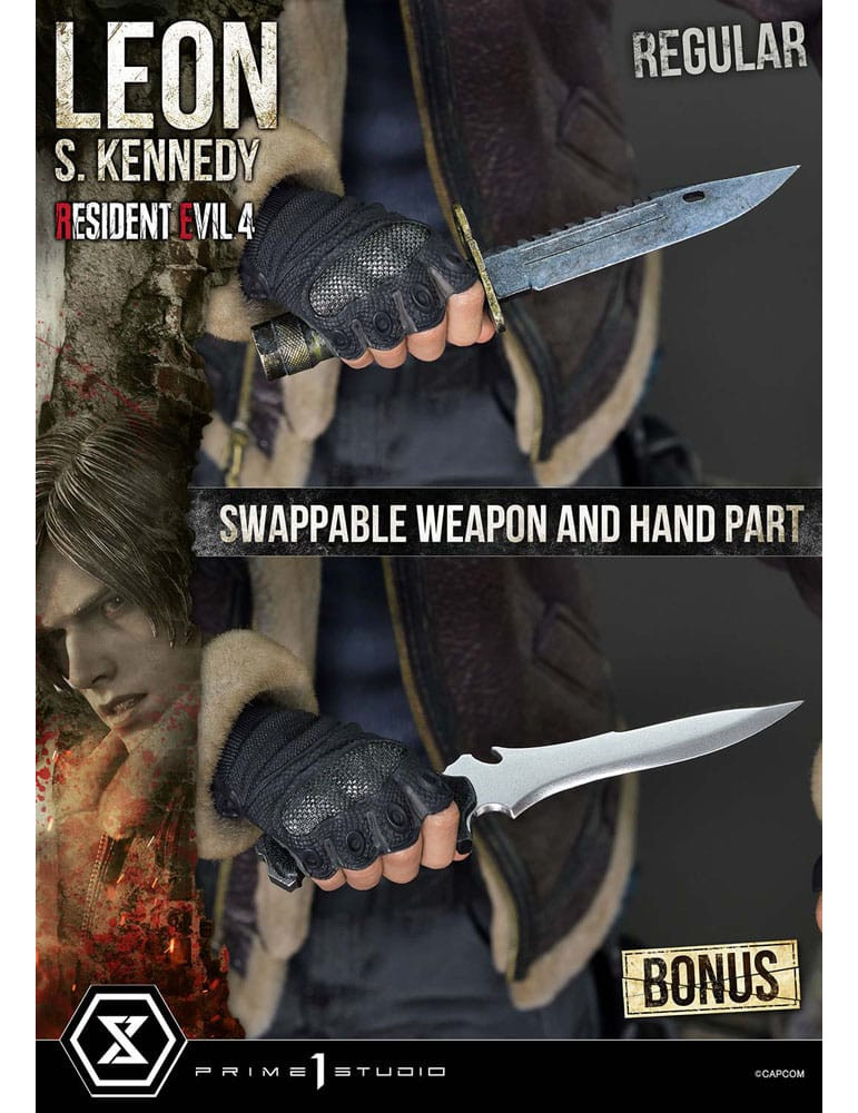 Prime 1 Studio - Resident Evil 4 - Figure Ultimate Premium Masterline Series : Leon S. Kennedy Bonus Ver