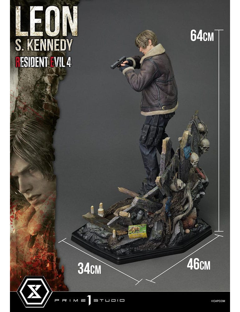 Prime 1 Studio - Resident Evil 4 - Figure Ultimate Premium Masterline Series : Leon S. Kennedy Bonus Ver