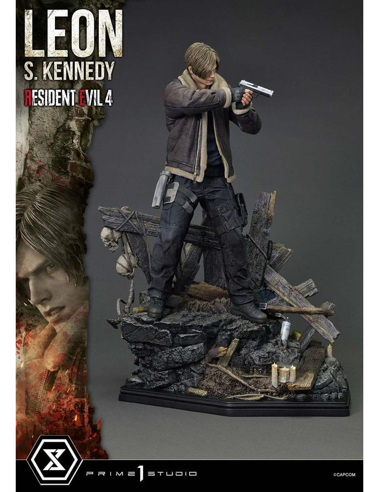 Prime 1 Studio - Resident Evil 4 - Figure Ultimate Premium Masterline Series : Leon S. Kennedy Bonus Ver
