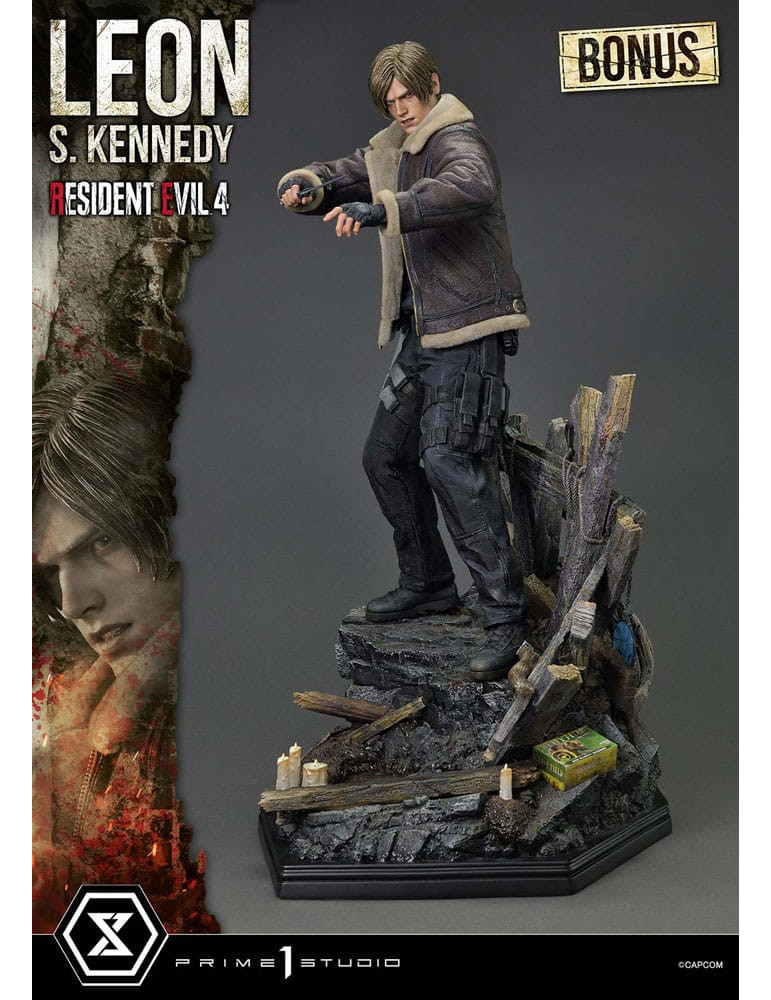 Prime 1 Studio - Resident Evil 4 - Figure Ultimate Premium Masterline Series : Leon S. Kennedy Bonus Ver