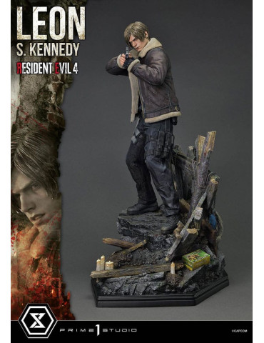 Prime 1 Studio - Resident Evil 4 - Figure Ultimate Premium Masterline Series : Leon S. Kennedy