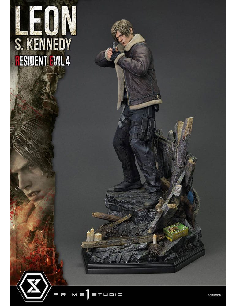 Prime 1 Studio - Resident Evil 4 - Figurine Ultimate Premium Masterline Series : Leon S. Kennedy