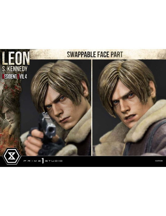 Prime 1 Studio - Resident Evil 4 - Figurine Ultimate Premium Masterline Series : Leon S. Kennedy