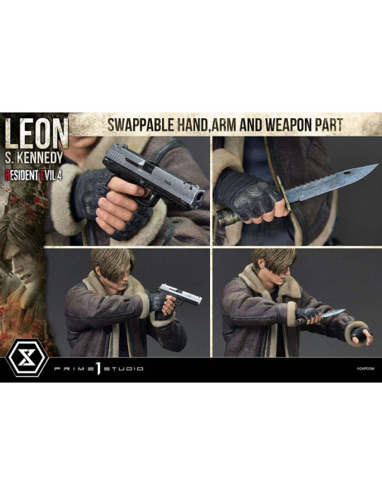 Prime 1 Studio - Resident Evil 4 - Figure Ultimate Premium Masterline Series : Leon S. Kennedy