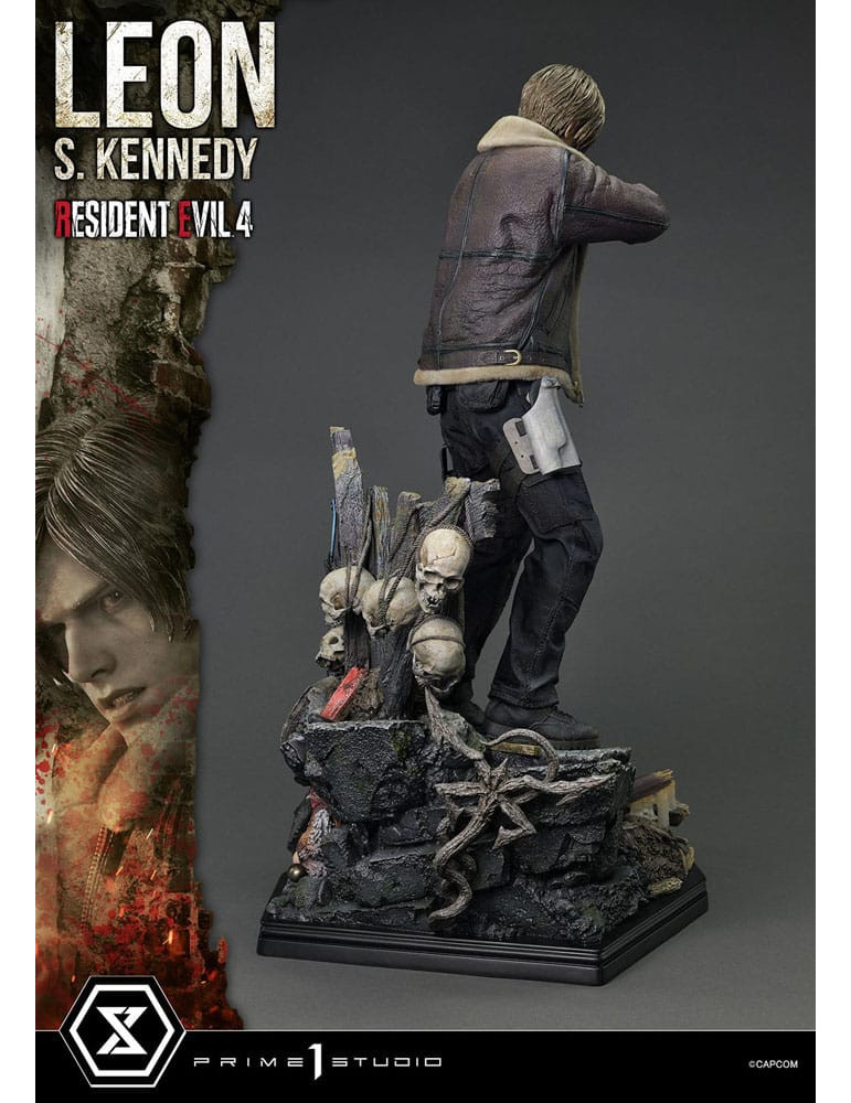 Prime 1 Studio - Resident Evil 4 - Figurine Ultimate Premium Masterline Series : Leon S. Kennedy