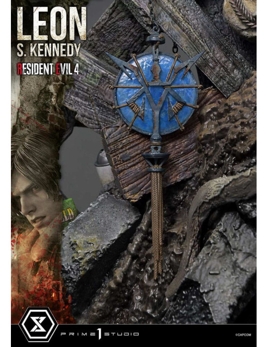 Prime 1 Studio - Resident Evil 4 - Figure Ultimate Premium Masterline Series : Leon S. Kennedy