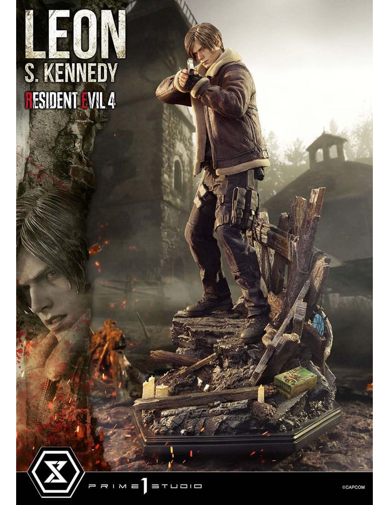 Prime 1 Studio - Resident Evil 4 - Figurine Ultimate Premium Masterline Series : Leon S. Kennedy