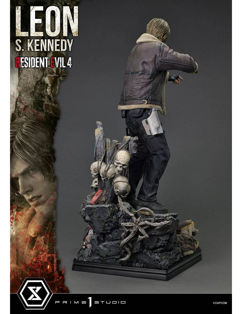 Prime 1 Studio - Resident Evil 4 - Figurine Ultimate Premium Masterline Series : Leon S. Kennedy