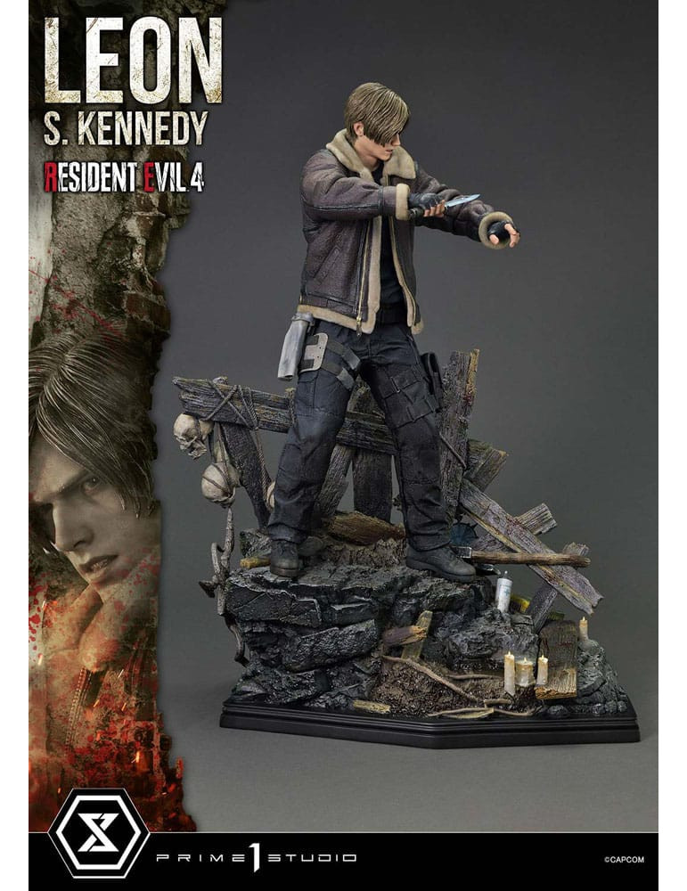 Prime 1 Studio - Resident Evil 4 - Figure Ultimate Premium Masterline Series : Leon S. Kennedy