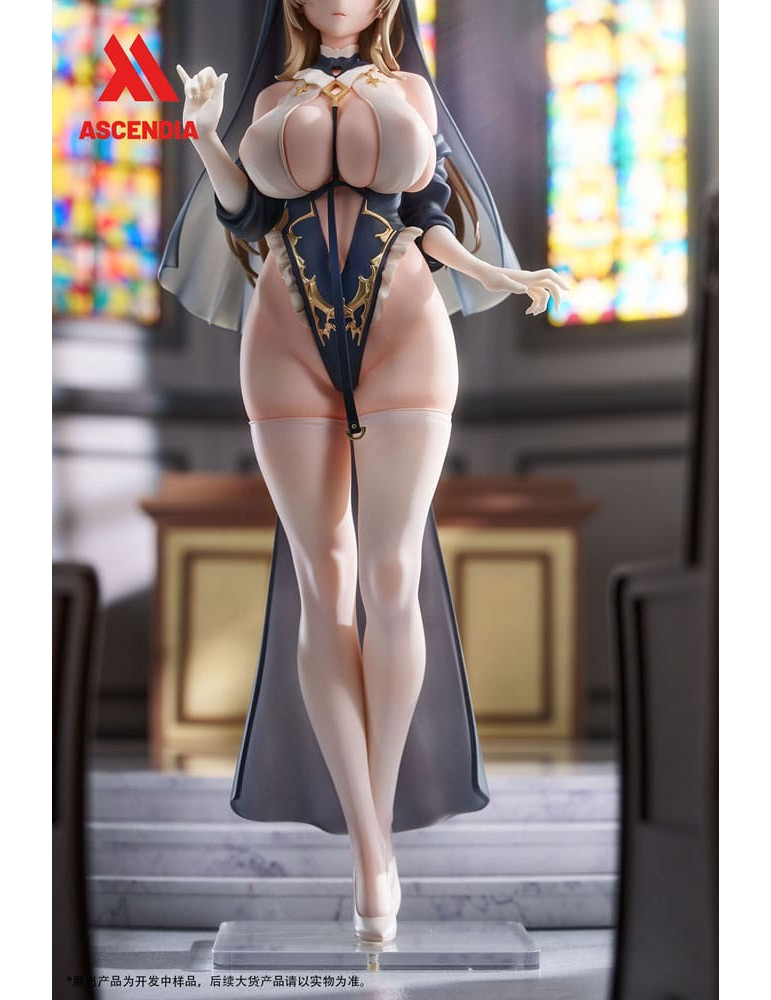 ASCENDIA - Figurines Lily Nun et Emily Nurse Illustration by Chowbie