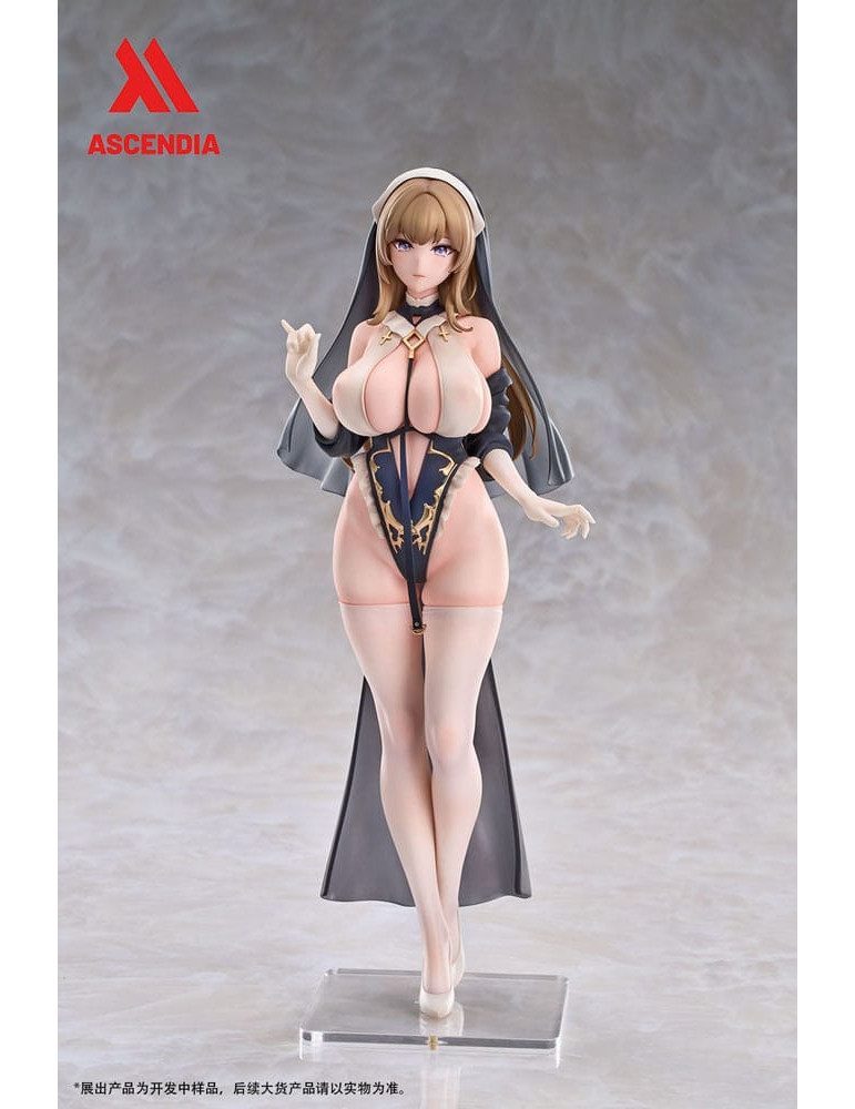 ASCENDIA - Figurine Lily Nun Illustration by Chowbie