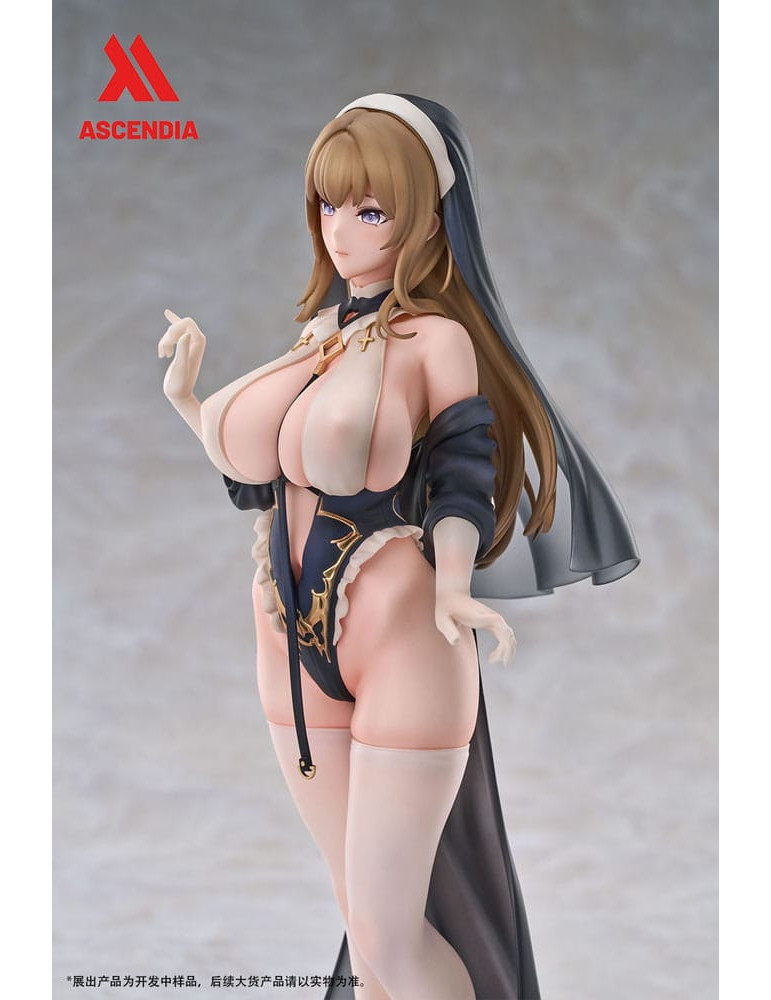 ASCENDIA - Figurine Lily Nun Illustration by Chowbie