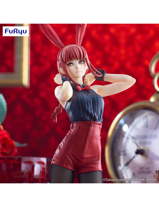 Furyu - Chainsaw Man - Figure BiCute Bunnies Makima Red Color Ver.