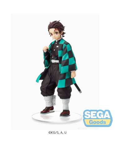 SEGA - Demon Slayer: Kimetsu no Yaiba - Figurine SPM Tanjiro Kamado Sibling Bond 2
