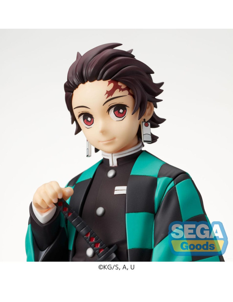 SEGA - Demon Slayer: Kimetsu no Yaiba - Figurine SPM Tanjiro Kamado Sibling Bond