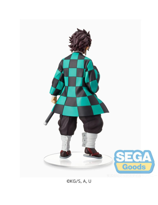 SEGA - Demon Slayer: Kimetsu no Yaiba - Figurine SPM Tanjiro Kamado Sibling Bond