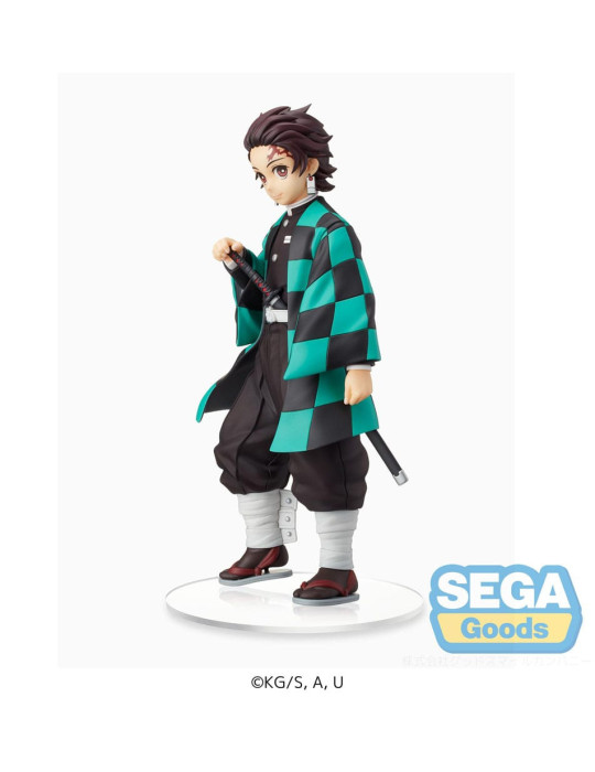 SEGA - Demon Slayer: Kimetsu no Yaiba - Figurine SPM Tanjiro Kamado Sibling Bond