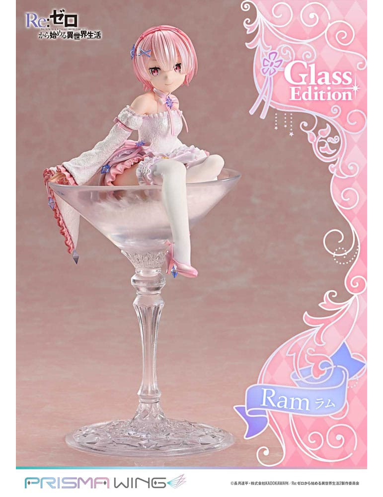 Prime 1 Studio - Re:ZERO Starting Life in Another World - figurine Prisma Wing Ram Glass Edition